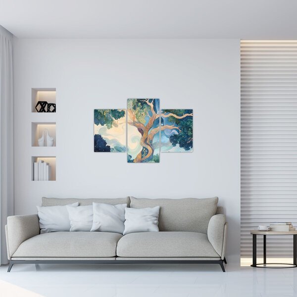 Tablou – Arbore cosmic (90x60 cm)