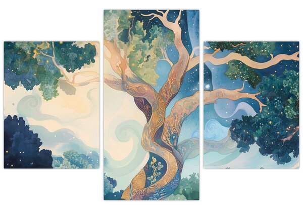 Tablou – Arbore cosmic (90x60 cm)