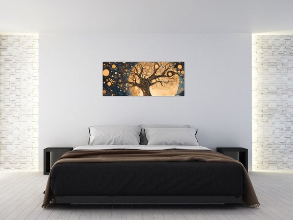 Tablou – Arbore suprarealist (120x50 cm)