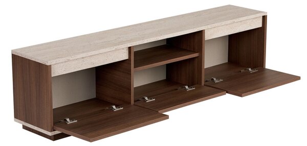 Sentinel - Milano Walnut, Travertine