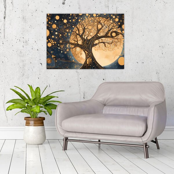 Tablou – Arbore suprarealist (70x50 cm)