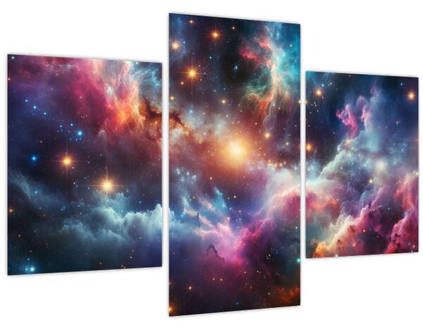 Tablou - Univers întunecat (90x60 cm)