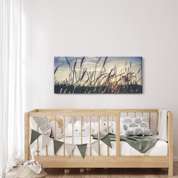 Tablou cu flori de câmp (120x50 cm)