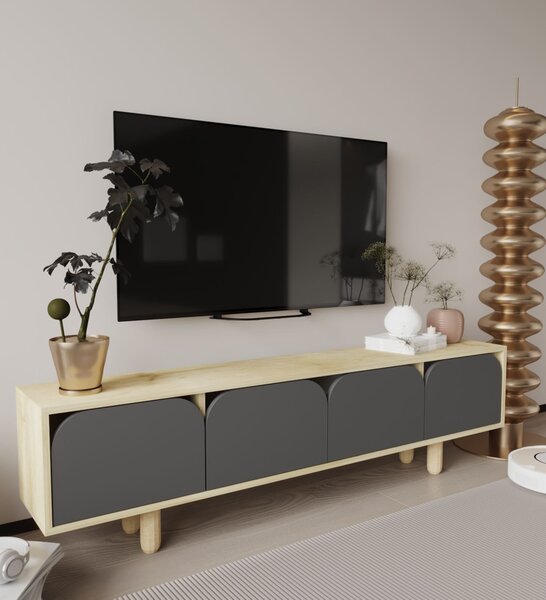 Lazio - Sapphire Oak, Anthracite