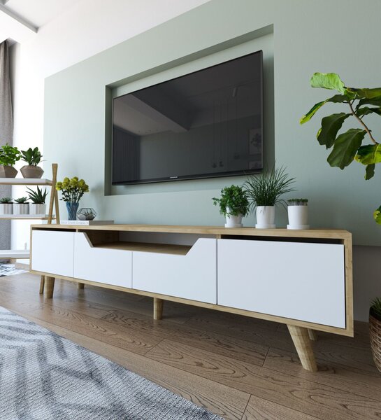 Roma 180 - Sapphire Oak, White