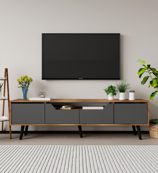 Roma 180 - Walnut, Anthracite