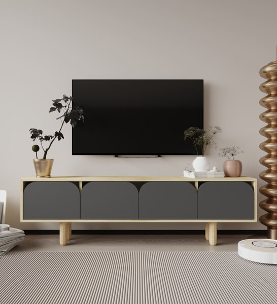 Lazio - Sapphire Oak, Anthracite