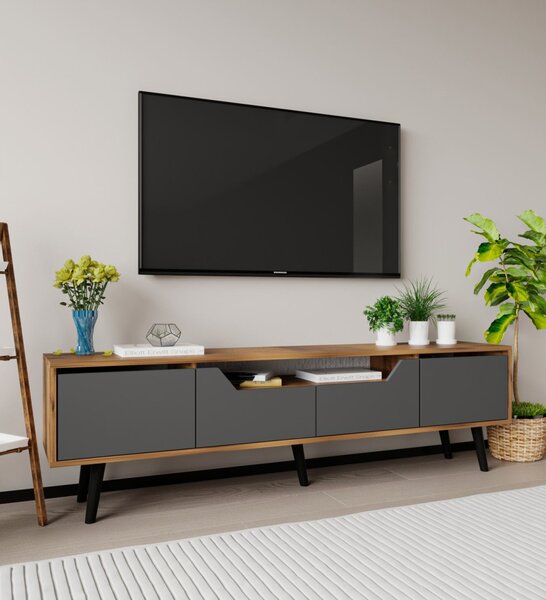 Roma 180 - Walnut, Anthracite
