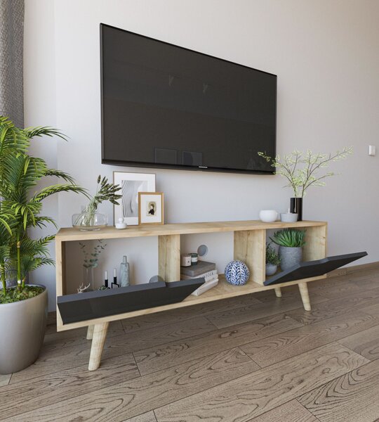 Siena - Sapphire Oak, Anthracite