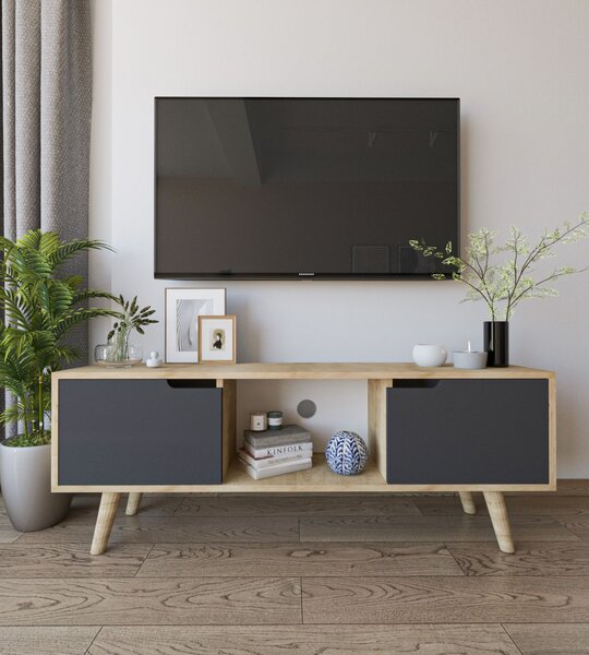 Siena - Sapphire Oak, Anthracite