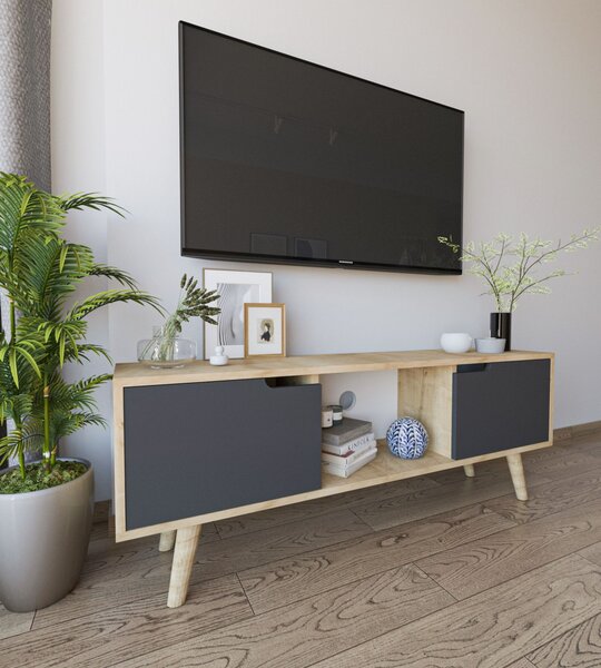 Siena - Sapphire Oak, Anthracite