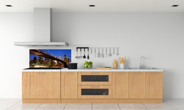 Panou sticlă decorativa bucătărie Manhattan New York City