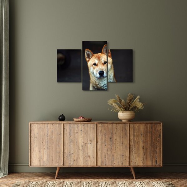 Tablou cu câine (90x60 cm)