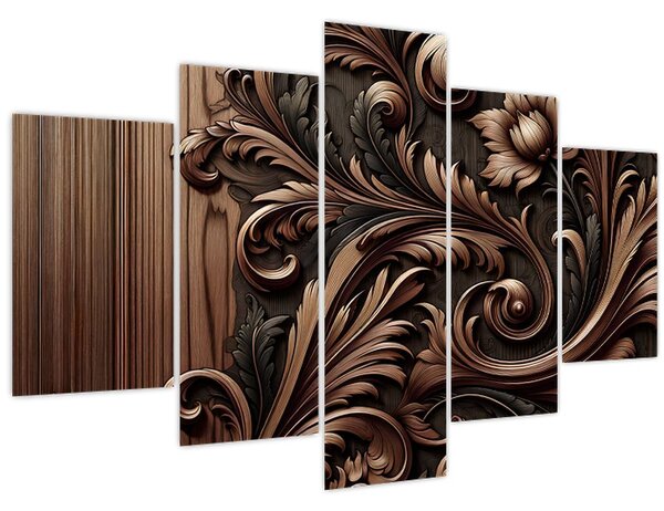 Tablou - Model din lemn (150x105 cm)