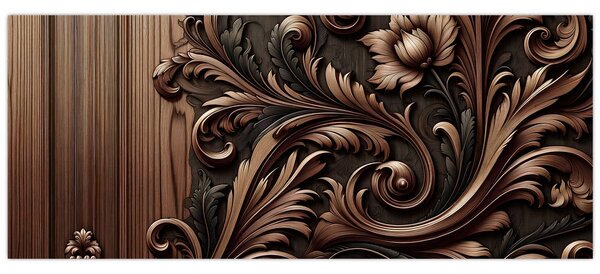 Tablou - Model din lemn (120x50 cm)
