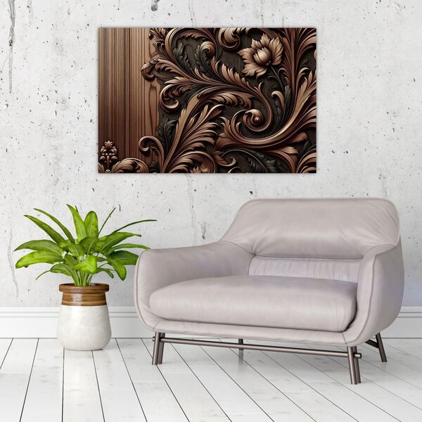 Tablou - Model din lemn (90x60 cm)