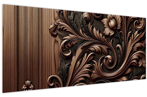 Tablou - Model din lemn (120x50 cm)