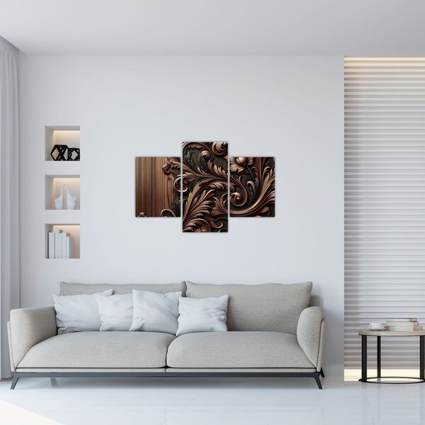 Tablou - Model din lemn (90x60 cm)