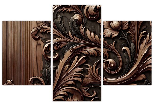 Tablou - Model din lemn (90x60 cm)