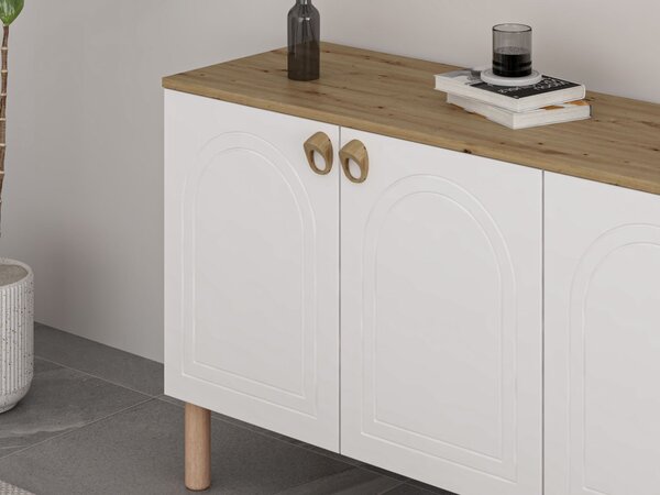 Lotus komód, fehér, 180 cm – TR506MNR1319