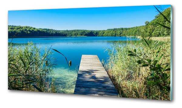 Panou perete bucătărie Pier pe lac