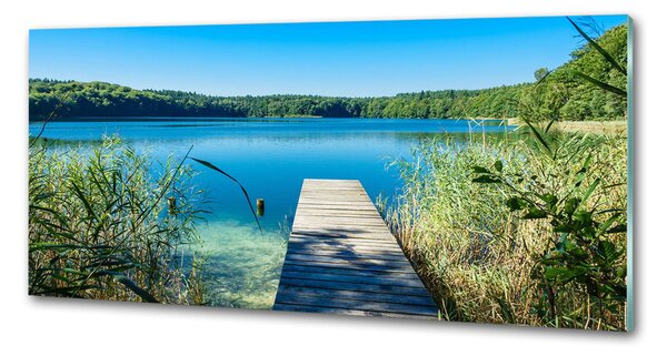 Panou perete bucătărie Pier pe lac