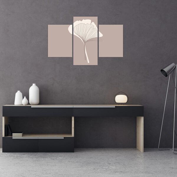 Tablou - Frunze bej N⁰3 (90x60 cm)