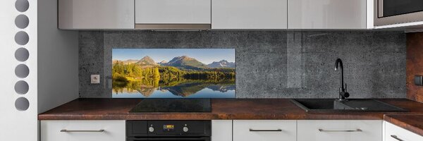 Panou sticlă bucătărie Panorama Tatry