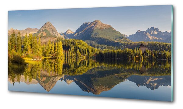 Panou sticlă bucătărie Panorama Tatry