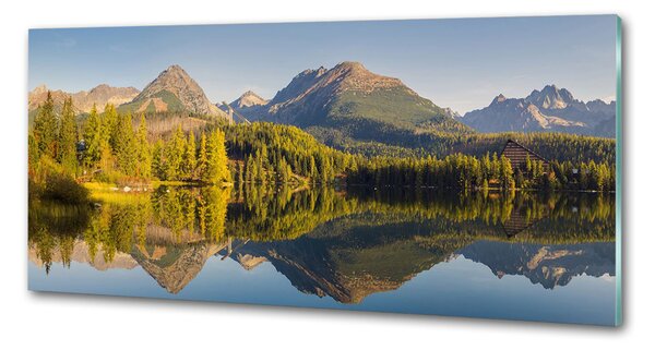 Panou sticlă bucătărie Panorama Tatry