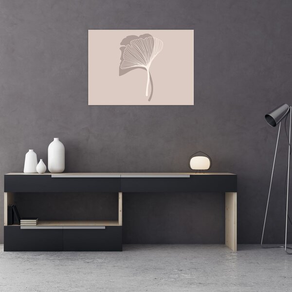 Tablou - Frunze bej N⁰4 (70x50 cm)