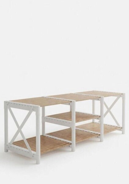 TV Unit Shelf - White