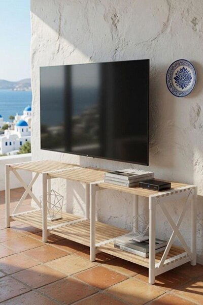 Tv Unit - White