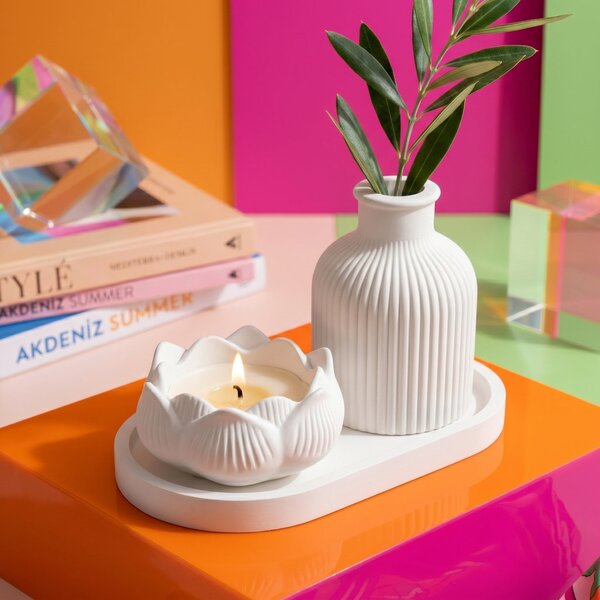 Gold Paint Tealight HC