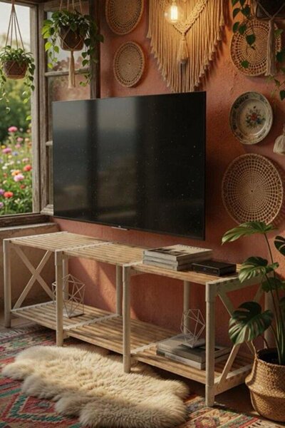 Tv Unit - White