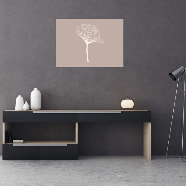Tablou - Frunze bej N⁰5 (70x50 cm)