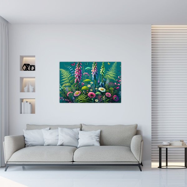 Tablou - Flori de câmp (90x60 cm)