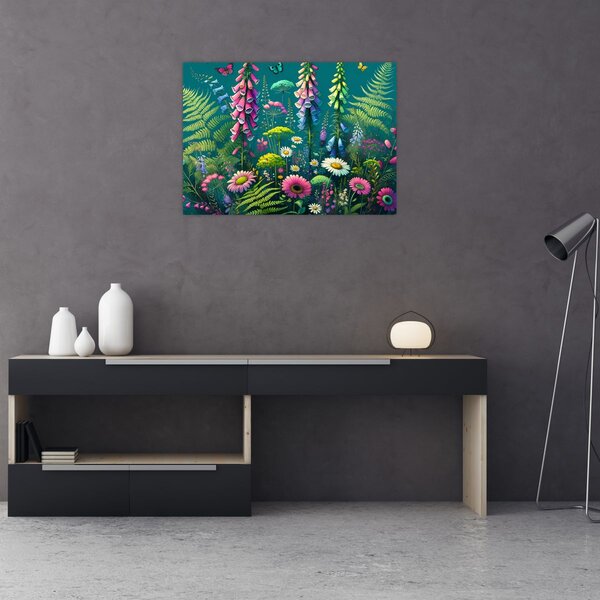 Tablou - Flori de câmp (70x50 cm)
