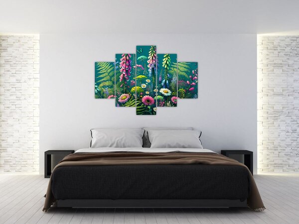 Tablou - Flori de câmp (150x105 cm)