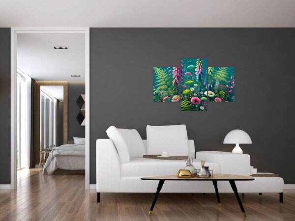 Tablou - Flori de câmp (90x60 cm)