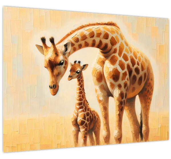Tablou - Girafe (70x50 cm)