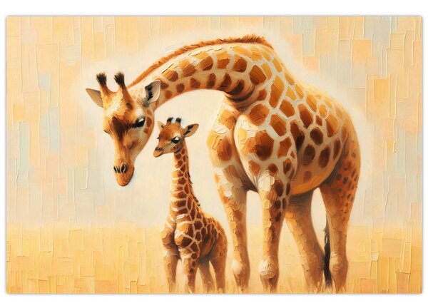 Tablou - Girafe (90x60 cm)