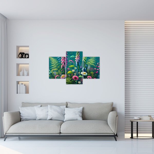 Tablou - Flori de câmp (90x60 cm)