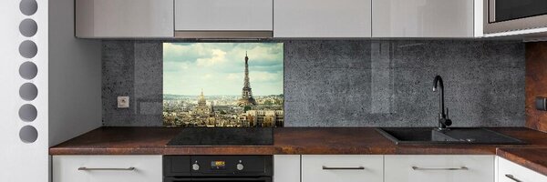 Panou perete bucătărie Turnul Eiffel din Paris