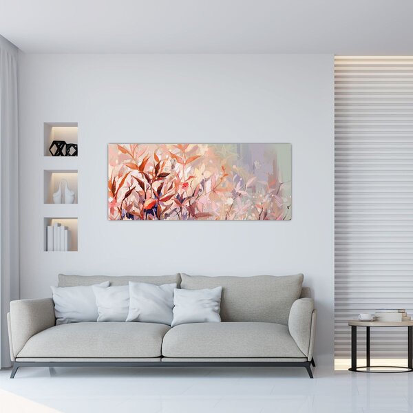 Tablou - Pictura pastel toamnă (120x50 cm)