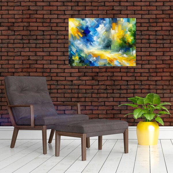 Tablou - Zi însorită abstractă (70x50 cm)