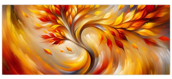 Tablou - Copac de toamnă (120x50 cm)