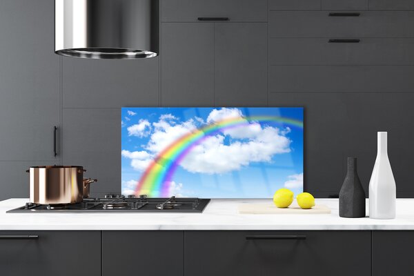 Panou sticla bucatarie Rainbow Natura Multi