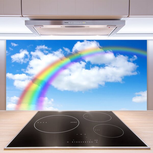 Panou sticla bucatarie Rainbow Natura Multi