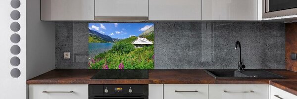 Panou sticla securizata bucatarie Cabană în munții Tatra